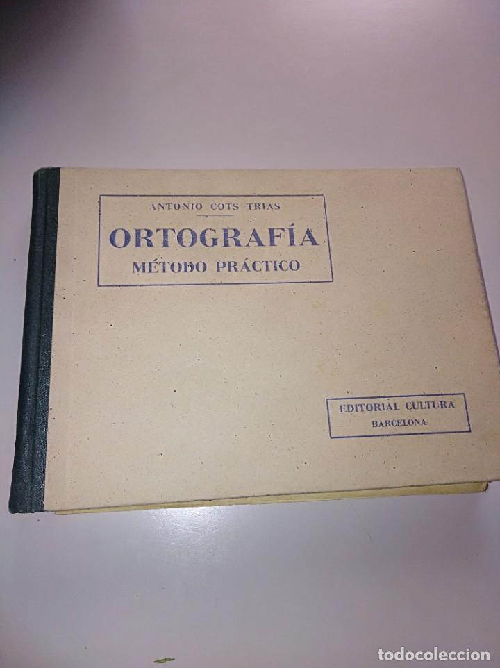 Libros de segunda mano: Ortograf&iacute;a. M&eacute;todo pr&aacute;ctico - Foto 1