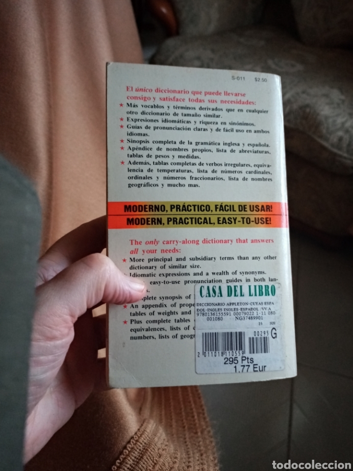 Libros de segunda mano: Diccionario Espa&ntilde;ol-Ingles. - Foto 2