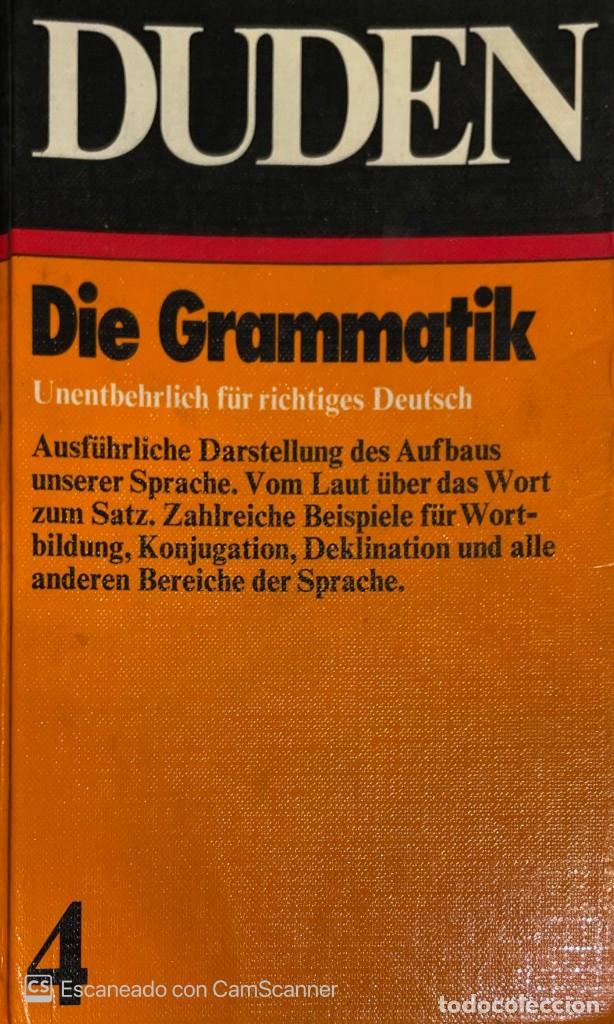 Libros de segunda mano: DUDEN. DIE GRAMMATIK. Texto en alem&aacute;n. 1973. - Foto 1