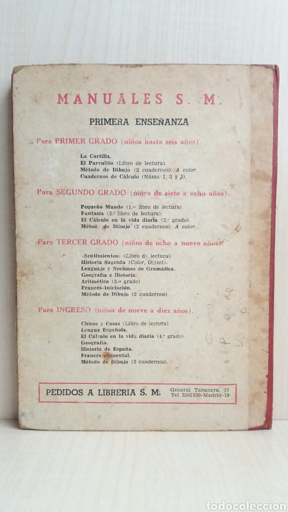 Libros de segunda mano: Fran&ccedil;ais elementaire. Ediciones S.M., 1961. - Foto 4