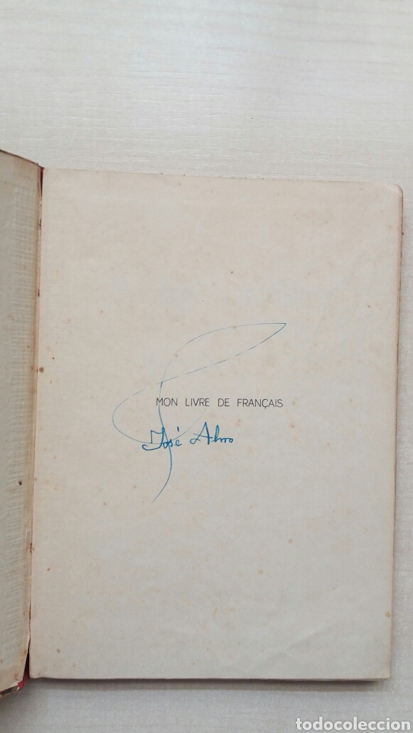 Libros de segunda mano: Fran&ccedil;ais elementaire. Ediciones S.M., 1961. - Foto 5