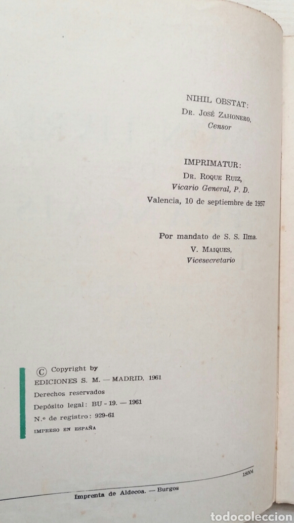 Libros de segunda mano: Fran&ccedil;ais elementaire. Ediciones S.M., 1961. - Foto 7
