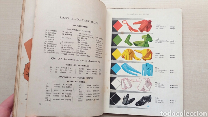 Libros de segunda mano: Fran&ccedil;ais elementaire. Ediciones S.M., 1961. - Foto 9