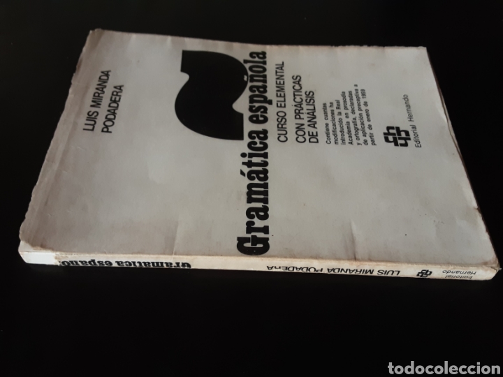 Libros de segunda mano: Gramatica espa&ntilde;ola. Curso elemental con practicas de an&aacute;lisis. - Foto 2