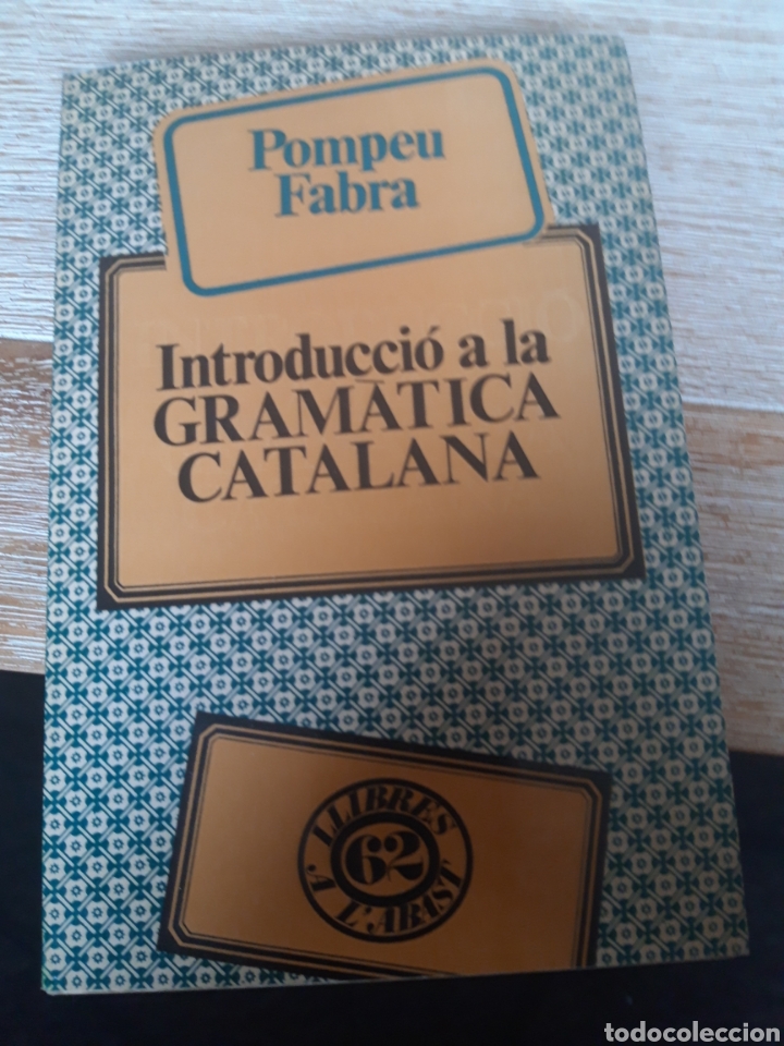 Libros de segunda mano: Pompeu Fabra. Introducci&oacute; a la gram&agrave;tica catalana. - Foto 1
