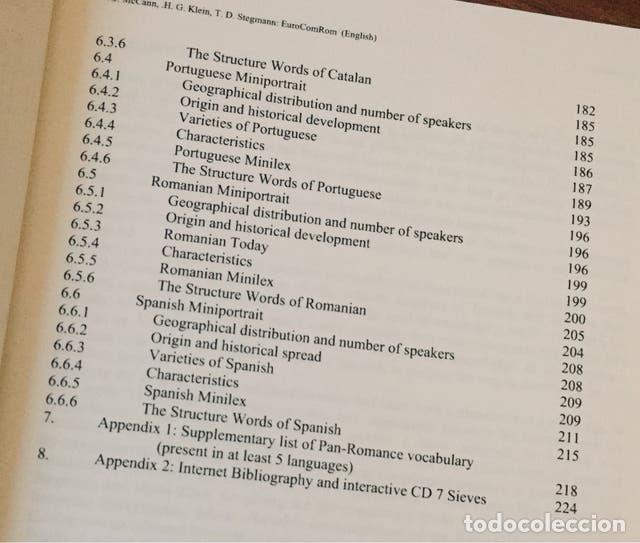Libros de segunda mano: Tiebert D. Stegmann - Read all the Romance languages + CD - Foto 6