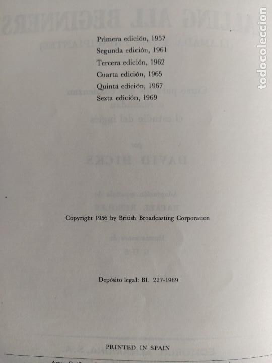 Libros de segunda mano: El curso de ingl&eacute;s de la BBC de Londres. David Hicks - Foto 3
