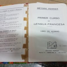 Libros de segunda mano: PRIMER CURSO DE LENGUA FRANCESA LIBRO DEL ALUMNO 1949. Lote 256052070