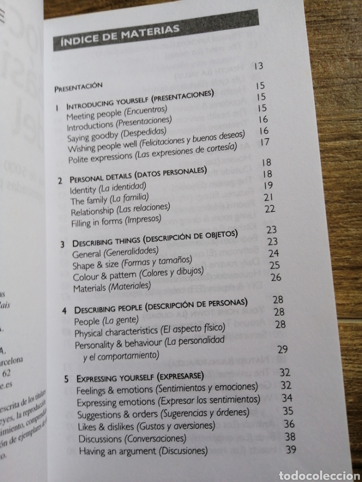 Libros de segunda mano: Vocabulario b&aacute;sico del ingl&eacute;s - Foto 3