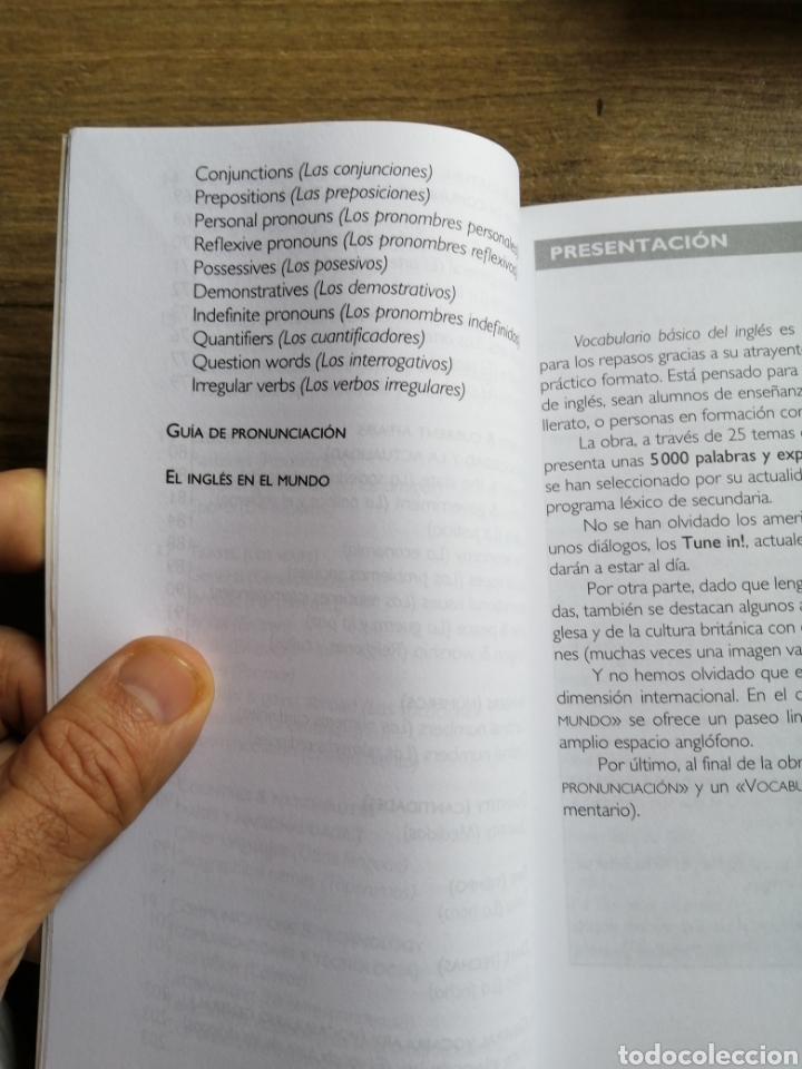 Libros de segunda mano: Vocabulario b&aacute;sico del ingl&eacute;s - Foto 6