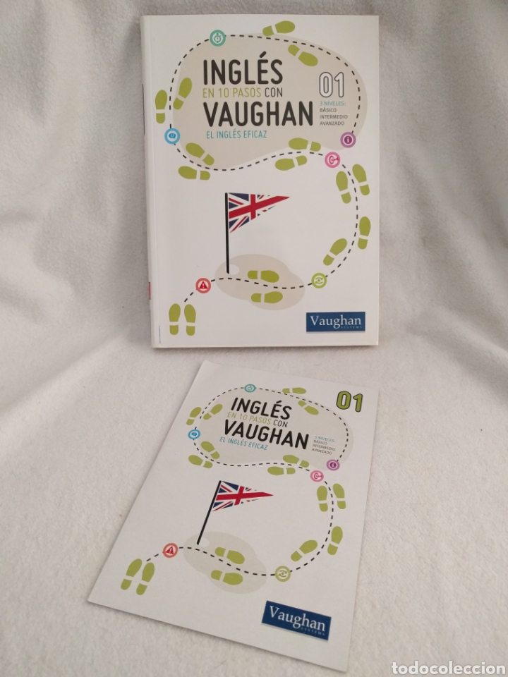 Libros de segunda mano: Ingl&eacute;s en 10 pasos con Vaughan. 01. Con Cd - Foto 3