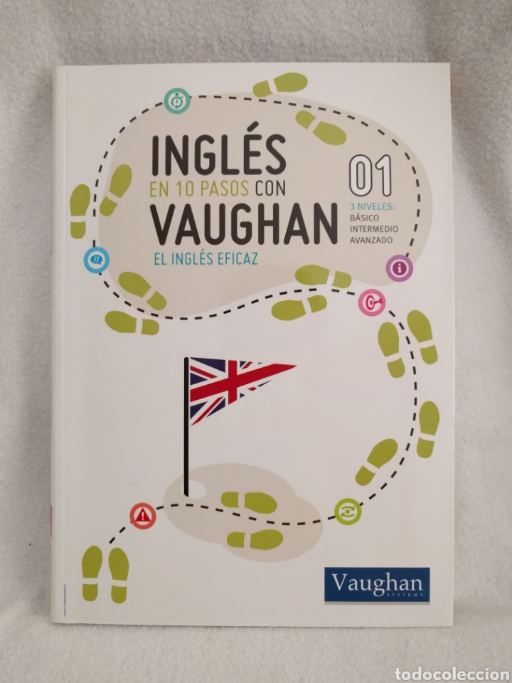 Libros de segunda mano: Ingl&eacute;s en 10 pasos con Vaughan. 01. Con Cd - Foto 1