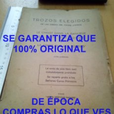 Libros de segunda mano: NACIONALISMO VASCO PIERRE LHANDE TROZOS ELEGIDOS DE LAS OBRAS DEL PADRE 1932 PASAJES U63. Lote 283451133
