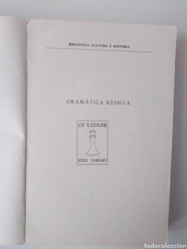 Libros de segunda mano: Gram&aacute;tica keshua / Ernst W. MIDDENDORF - Foto 2