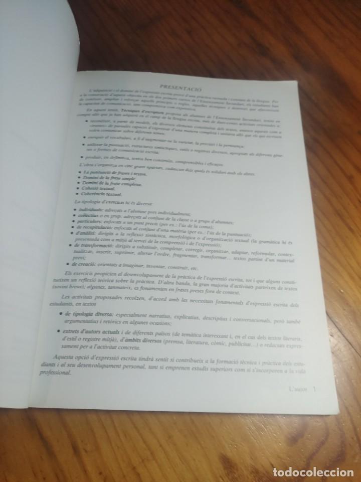 Libros de segunda mano: T&egrave;cniques descriptura. Eusebi Coromina. Teide. - Foto 6