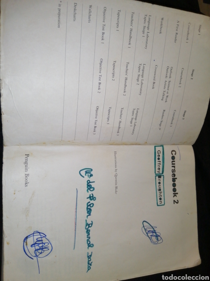 Libros de segunda mano: COURSE BOOK 2,A&Ntilde;O 1969,CURSO INGL&Eacute;S. - Foto 2