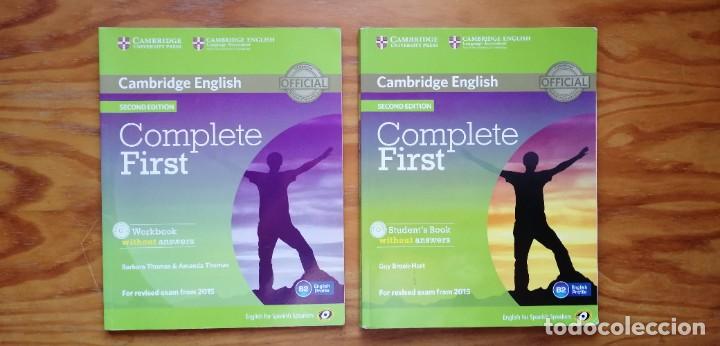 Libros de segunda mano: COMPLETE FIRST &ndash; STUDENT&rsquo;S BOOK Y WORKBOOK &ndash; B2 - Foto 1