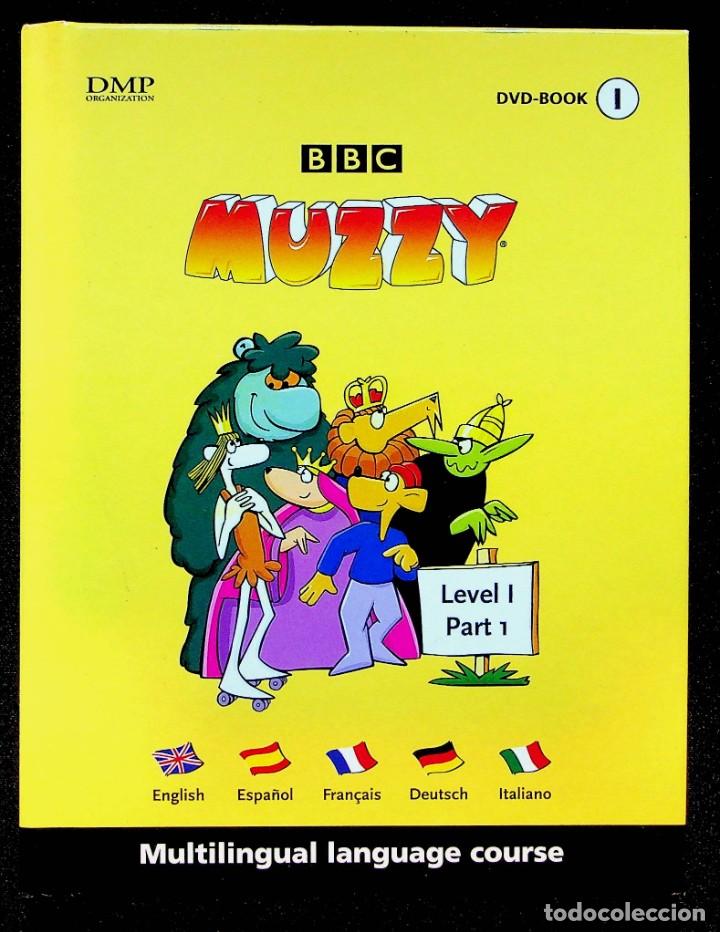 Libros de segunda mano: MUZZY. MULTILINGUAL LANGUAGE COURSE. LEVEL 1. PART 1. BBC. DMP ORGANIZATION. 2005. - Foto 1