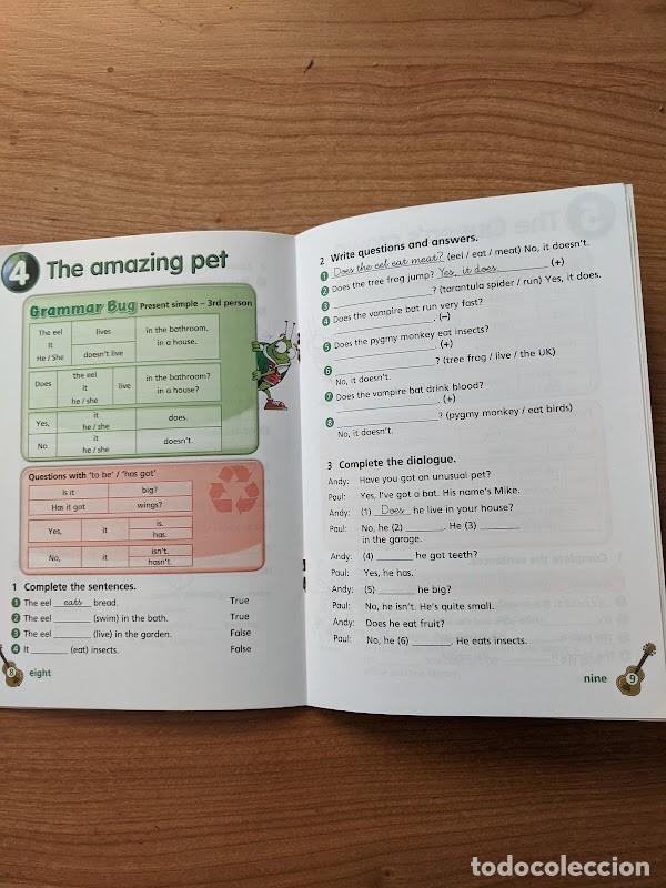 Libros de segunda mano: GRAMMAR BOOKLET - BUGS WORLD 5- 3&ordm; PRIMARIA - Foto 3