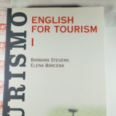 Libros de segunda mano: ENGLISH FOR TOURISM 1. Lote 297885638