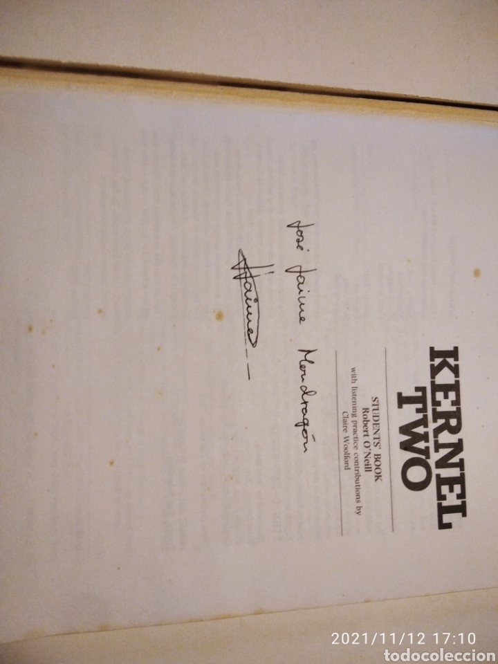 Libros de segunda mano: Libro KERNEL TWO, Robert O,Neill - Foto 2