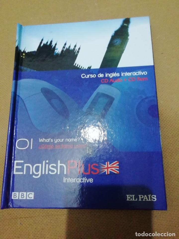 Libros de segunda mano: Lote 432. Curso de Ingl&eacute;s, English Plus Interactive - Foto 1