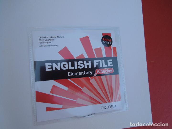 Libros de segunda mano: ENGLISH FILE - ELEMENTARY WORKBOOK - THIRD EDITION - OXFORD - WITH CD ROM - Foto 3
