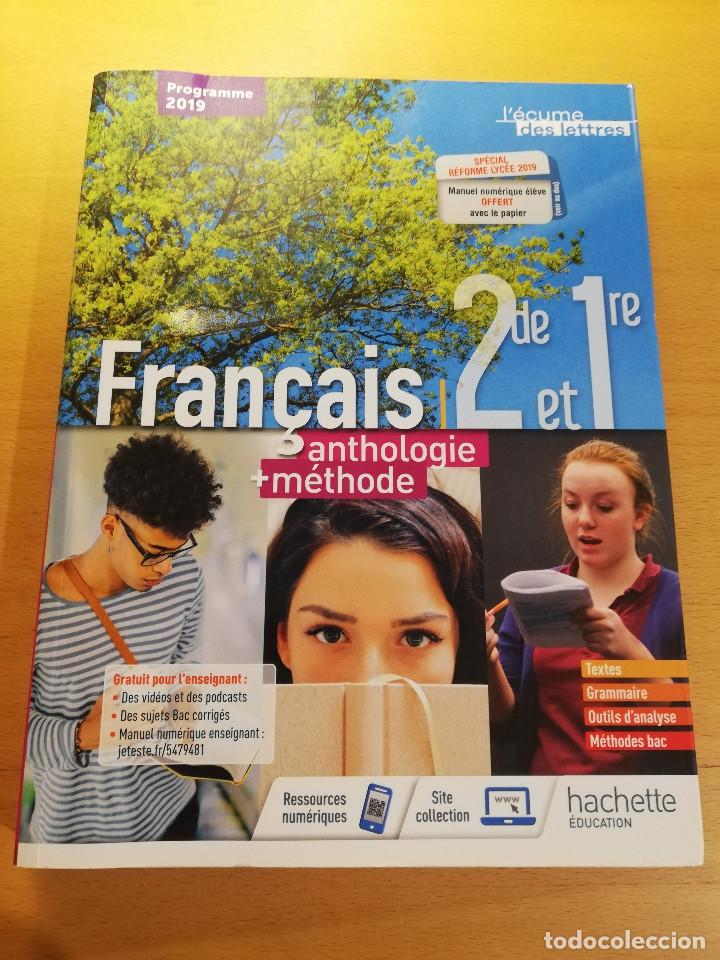 Libros de segunda mano: FRAN&Ccedil;AIS 2DE ET 1RE. ANTHOLOGIE + M&Eacute;THODE - Foto 1