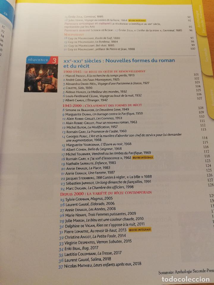 Libros de segunda mano: FRAN&Ccedil;AIS 2DE ET 1RE. ANTHOLOGIE + M&Eacute;THODE - Foto 4