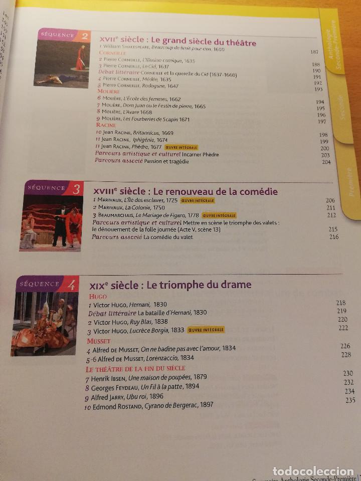Libros de segunda mano: FRAN&Ccedil;AIS 2DE ET 1RE. ANTHOLOGIE + M&Eacute;THODE - Foto 6