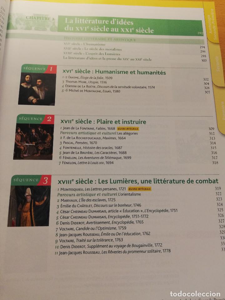 Libros de segunda mano: FRAN&Ccedil;AIS 2DE ET 1RE. ANTHOLOGIE + M&Eacute;THODE - Foto 8