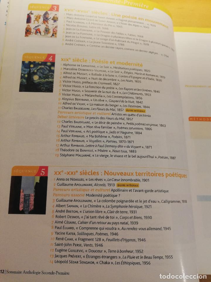 Libros de segunda mano: FRAN&Ccedil;AIS 2DE ET 1RE. ANTHOLOGIE + M&Eacute;THODE - Foto 11