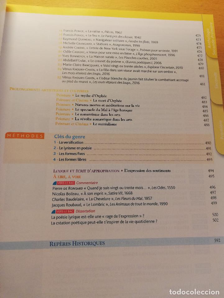 Libros de segunda mano: FRAN&Ccedil;AIS 2DE ET 1RE. ANTHOLOGIE + M&Eacute;THODE - Foto 12