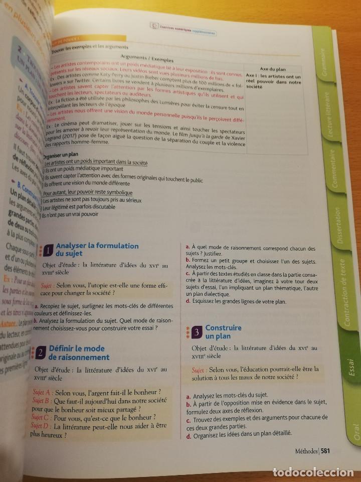 Libros de segunda mano: FRAN&Ccedil;AIS 2DE ET 1RE. ANTHOLOGIE + M&Eacute;THODE - Foto 13