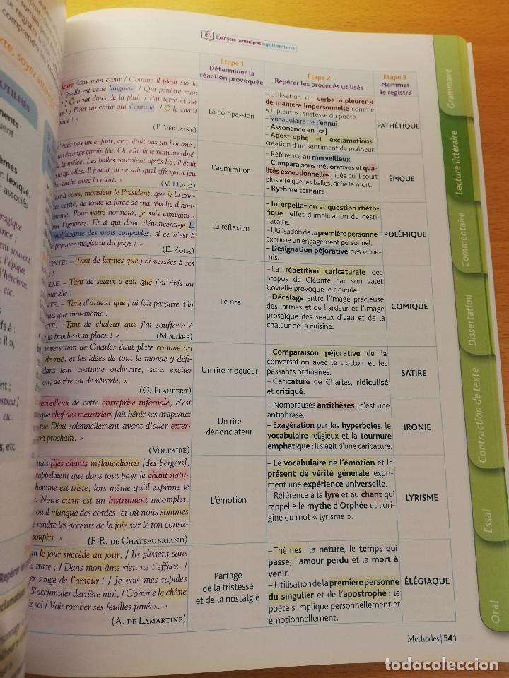 Libros de segunda mano: FRAN&Ccedil;AIS 2DE ET 1RE. ANTHOLOGIE + M&Eacute;THODE - Foto 14
