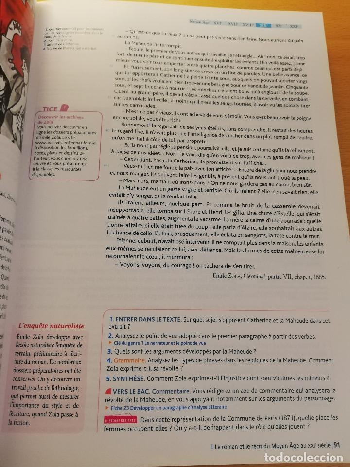 Libros de segunda mano: FRAN&Ccedil;AIS 2DE ET 1RE. ANTHOLOGIE + M&Eacute;THODE - Foto 21