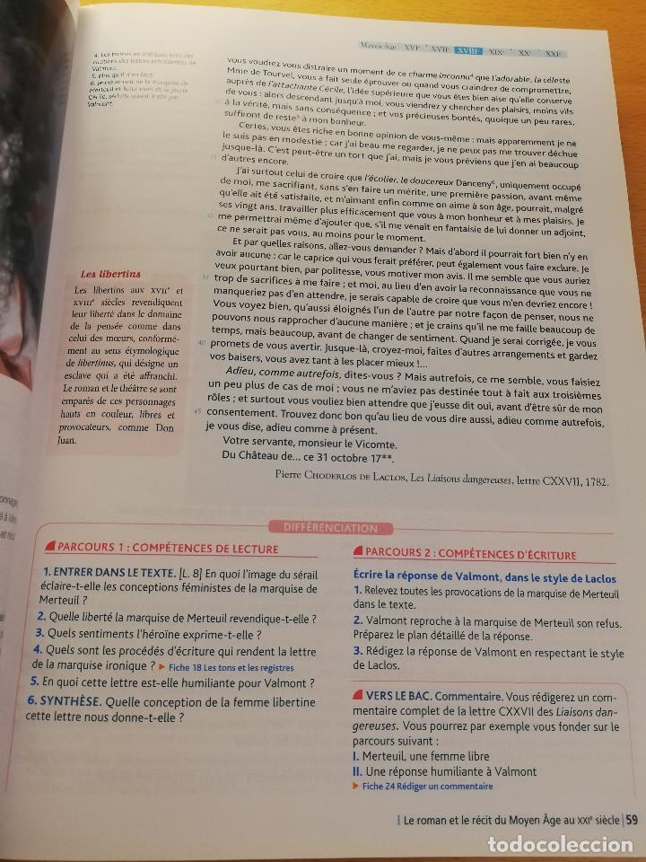 Libros de segunda mano: FRAN&Ccedil;AIS 2DE ET 1RE. ANTHOLOGIE + M&Eacute;THODE - Foto 22