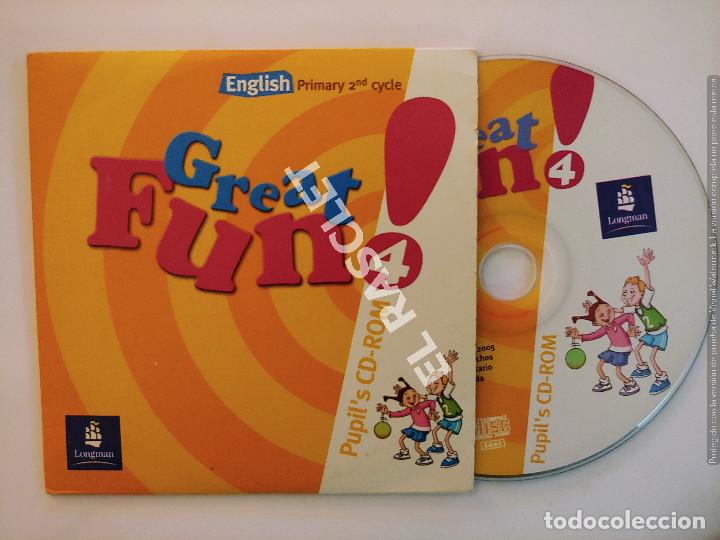Libros de segunda mano: CD ROM - FUN GREAT ENGLISH - N&ordm; 4 - Foto 1