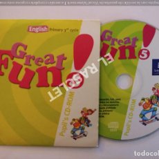 Libros de segunda mano: CD ROM - FUN GREAT ENGLISH - Nº 5