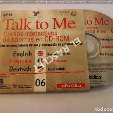 Libros de segunda mano: CD ROM - CURSOS INTERACTIVOS DE IDIOMAS - TALK TO ME - Nº 06