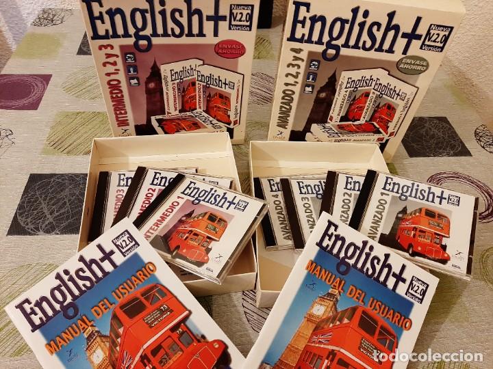 Gebrauchte B&uuml;cher: English + Versi&oacute;n 2.0 - Intermedio y Avanzado Completos (7 CDs multimedia)