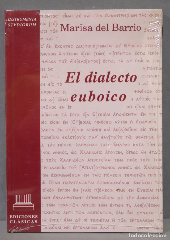 Libros de segunda mano: EL DIALECTO EUBOICO. MARISA DEL BARRIO. PRECINTADO - Foto 1