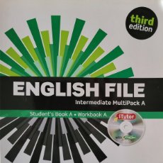 Libros de segunda mano: ENGLISH FILE 3TH EDITON INTERMEDIATE MULTIPACK A. STUDENT'S BOOK A+ WORKBOOK A