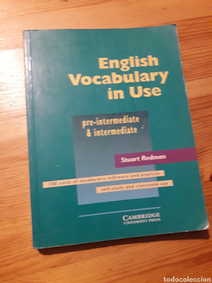 English Vocabulary In Use Stuart Redman Cambrid Vendido En Venta Directa 316108748 5397