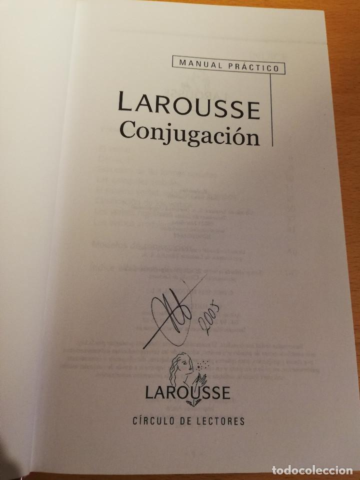 Libros de segunda mano: LAROUSSE. CONJUGACI&Oacute;N. MANUAL PR&Aacute;CTICO - Foto 2