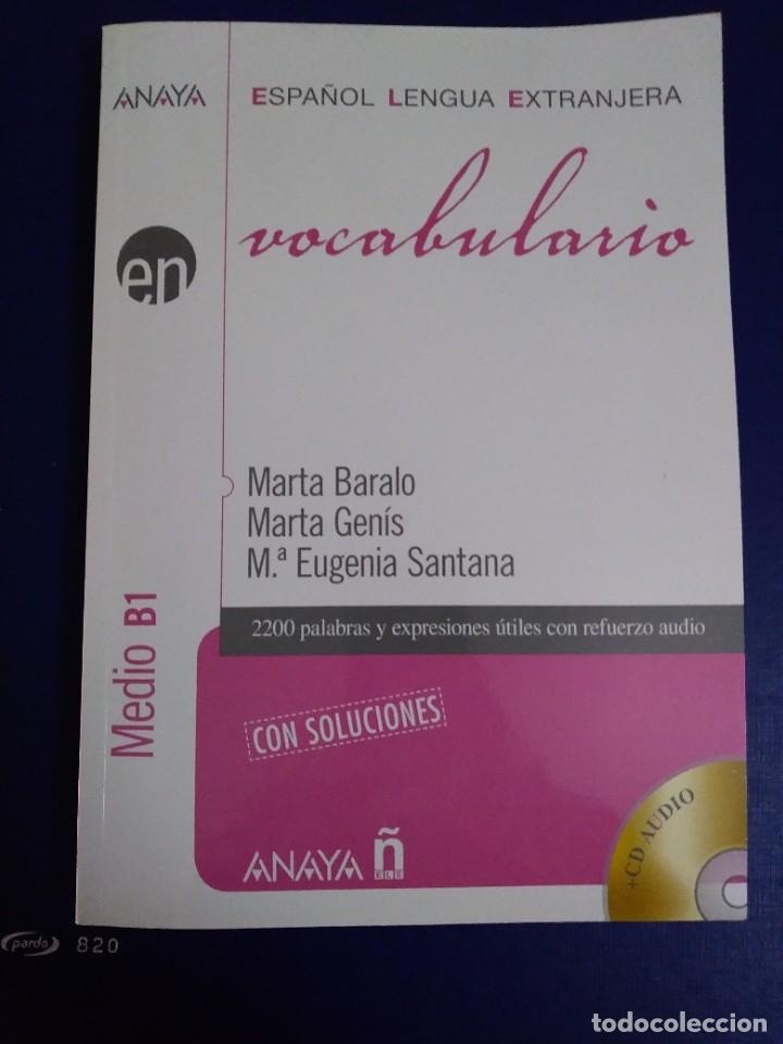 Libros de segunda mano: ESPA&Ntilde;OL LENGUA EXTRANJERA &rdquo;VOCABULARIOS&rdquo; ANAYA (2CDS)