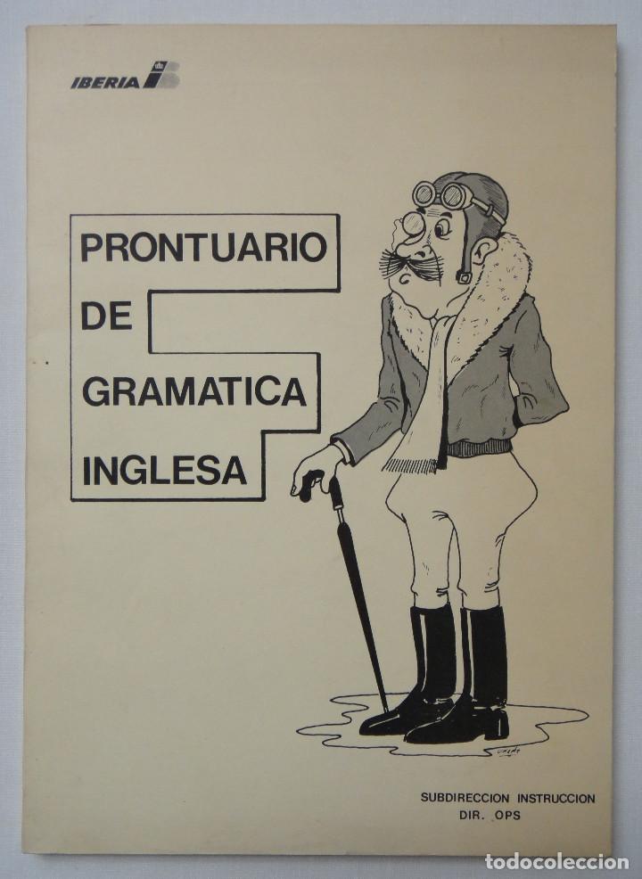 Libros de segunda mano: PRONTUARIO DE GRAM&Aacute;TICA INGLESA. IBERIA. - Foto 1