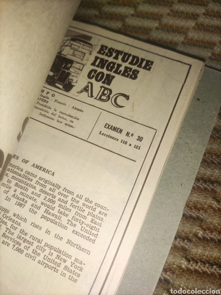 Libros de segunda mano: Curso de Ingl&eacute;s de ABC para sus Lectores. - Foto 5