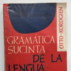 Libros de segunda mano: GRAMÁTICA SUCINTA DE LA LENGUA FRANCESA - HERDER - GROOS. Lote 337487068