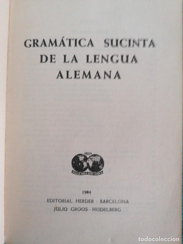 Libros de segunda mano: GRAM&Aacute;TICA ALEMANA - Foto 4